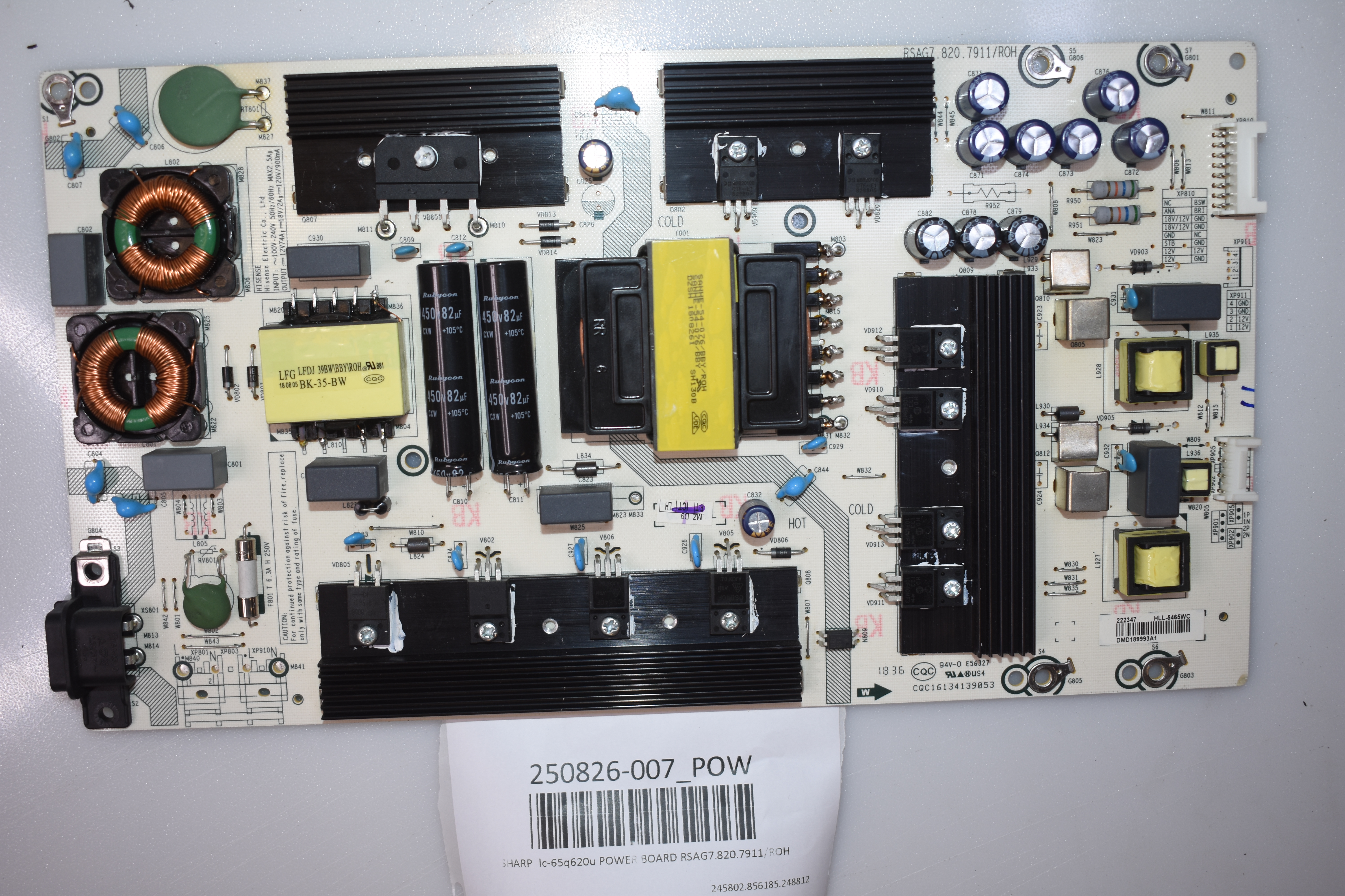 Scheda SPLC PWB originale per Sharp AR-M236/276