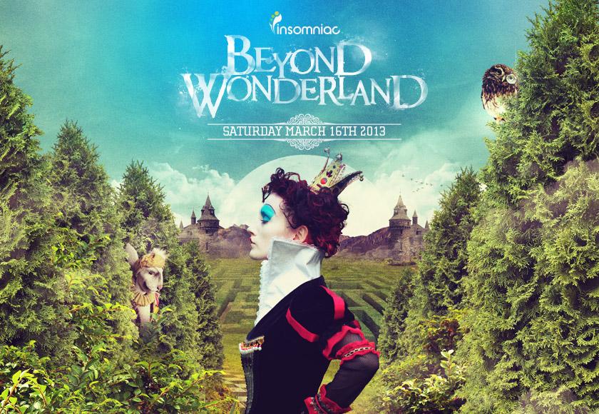 RAVE EVENTS CALENDAR Beyond Wonderland Saturday March 16 2013
