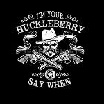 I'm your huckleberry Logo
