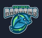 Nocturnal Racoons Logo