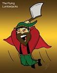 The Flying Lumberjacks Logo