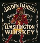 Jayden Daniels Washington Whiskey Logo