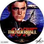 007 Thunderball Logo