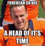 Manning's Forehead Logo