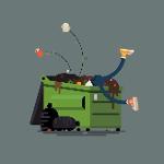 High Class Dumpster Divers Logo