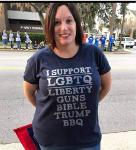 Hillary wins USA loses Logo