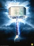 Mjölnir, Thor’s Hammer Logo