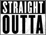 Straight outta Milton Logo