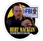 Burt Macklin FBI Logo