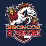 Broncos Huskers Logo