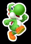Yoshi Me the Money! Logo