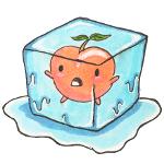 Frozen Peaches Logo