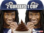 2 Gurleys 1 Cup Logo