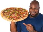 Vince Wilfork's Party Pizza Logo