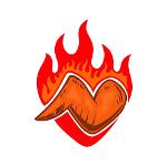🐂🔥 The Buffalo Wings 🔥🍗 Logo
