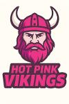 Hot Pink Vikings Logo