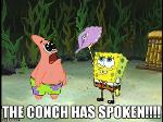 The magic conch Logo