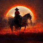 Rhyfaelde Lone Riders Logo