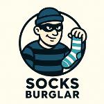 Socks burglar Logo