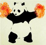 The Ethan Sucks Fire Pandas Logo