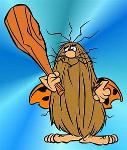 Captain Caveman Logo