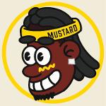 Bijan Mustard Logo