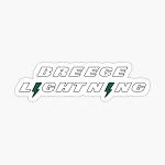 Go Breece Lightning! Logo