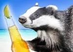Thirsty Badger Logo