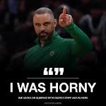 Coached by Udoka Logo