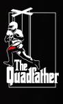 AJ Dillon in The Quadfather Logo