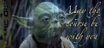 May The Course Be With You* Logo