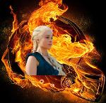 Khaleesi's Fiery Meltdown 🎱 Logo