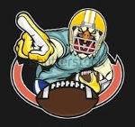 Sick'um On A Chicken Logo