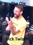 Grab his Dicker and twist it! Logo