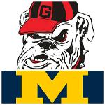 Georgia Mike (UGA/Mich) Logo