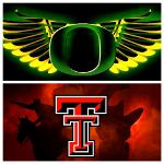 🏈Oregon/Texas Tech Logo