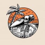 Alcaidesa Death Surfers Logo