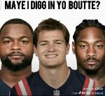 Maye I Digg in Yo Boutte? Logo