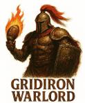 Gridiron Warlord     ✔️2️⃣ Logo