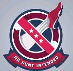 No Punt Intended Logo