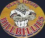 MAN HILLBILLIES HIGH SCHOOL (MAN, WEST VIRGINIA)... 🏈🏈🏈 Logo