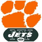 Clemson / Longhorns / Jets** Logo