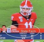Jake Fromm State Farm Logo