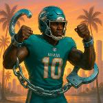 Handcuff to starter T Hill Logo