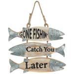 Gone Fishin' Logo