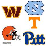 UNC-TENN-PITT-WASH-CLE Logo