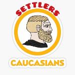 Caucasians Settlers Logo