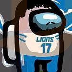 Among Us Ra St. Brown Logo