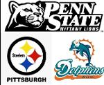 Penn St. Steelers/Dolphins Logo