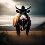 wisconsin battle cows Logo